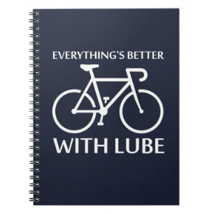 Caderno Espiral Tudo é melhor com o Lube