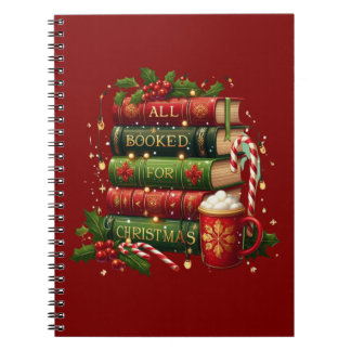 Caderno Espiral Tudo reservado para o Natal