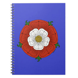 Caderno Espiral Tudor Rosa