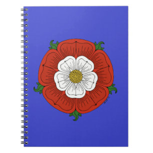 Caderno Espiral Tudor Rosa