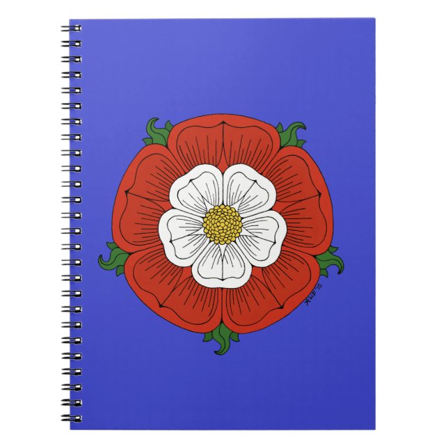 Caderno Espiral Tudor Rosa (Frente)