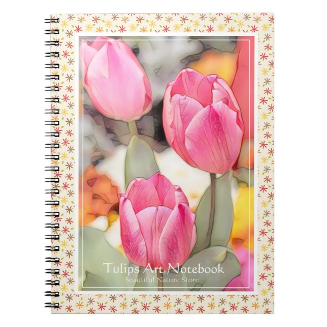 Caderno Espiral Tulip [notebook fotográfico] (Frente)