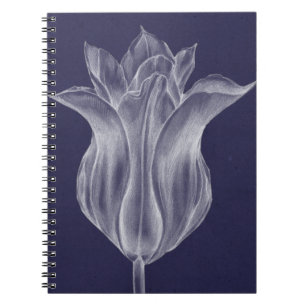 Caderno Espiral Tulipa monocromática III