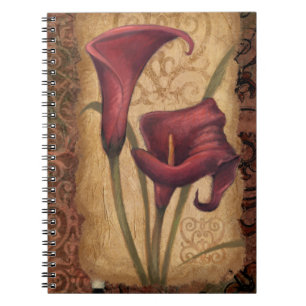 Caderno Espiral Tulipas vermelhas mim