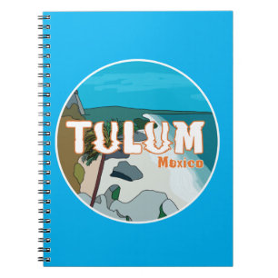 Caderno Espiral Tulum Mexico Excelente Gift Idea