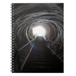 Caderno Espiral Túnel da Caverna Escura
