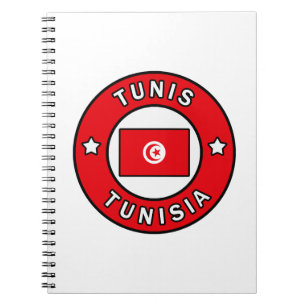 Caderno Espiral Tunísia
