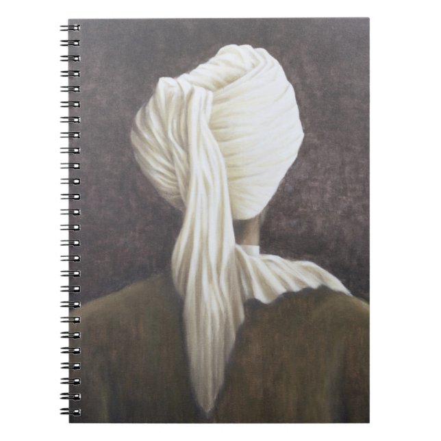 Caderno Espiral Turbante branco 2005 (Frente)