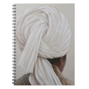 Caderno Espiral Turbante branco 2014