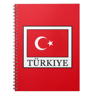 Caderno Espiral Türkiye