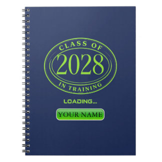 Caderno Espiral Turma de 2028 em Treinamento