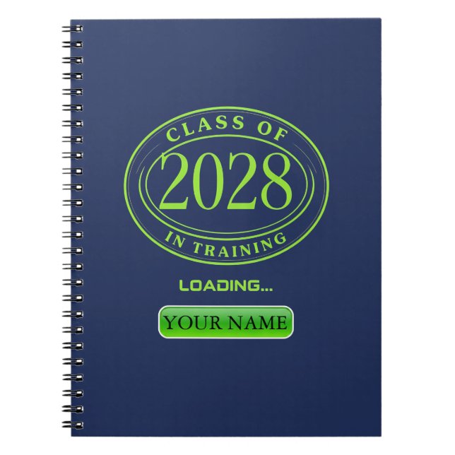 Caderno Espiral Turma de 2028 em Treinamento (Frente)