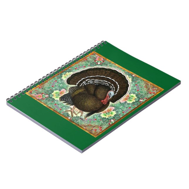 Caderno Espiral Turquia nos Verdes (Left Side)