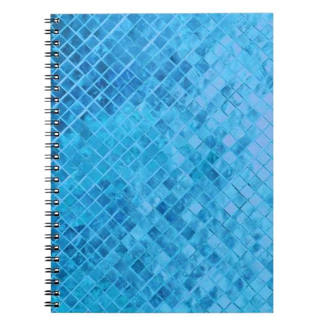 Caderno Espiral Turquoise Diamond Metallic Design (Frente)