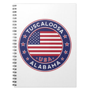 Caderno Espiral Tuscaloosa, Alabama