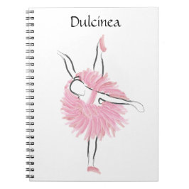 Caderno Espiral Tutu Love Ballerina Notebook Dulcinea