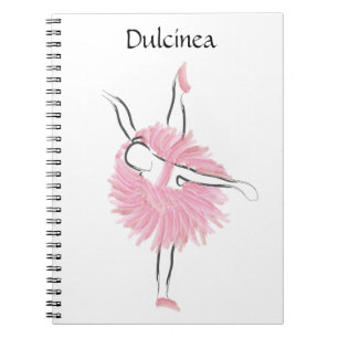 Caderno Espiral Tutu Love Ballerina Notebook Dulcinea
