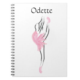 Caderno Espiral Tutu Love Ballerina Notebook Odette