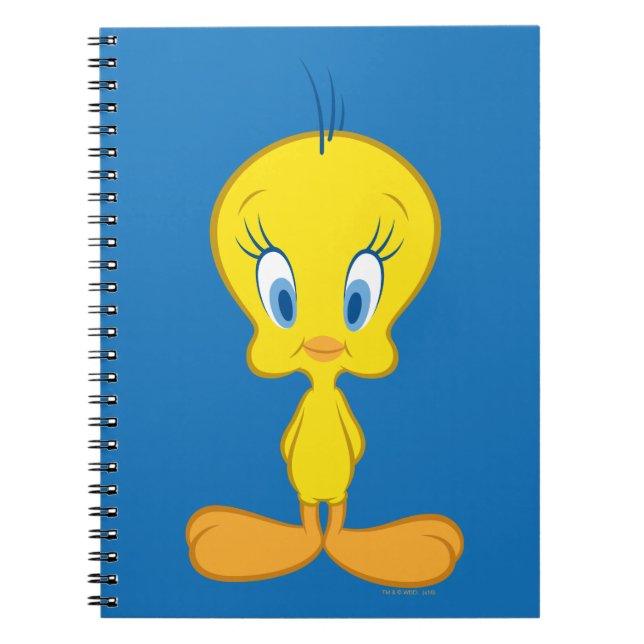 Caderno Espiral TWEETY™ | Pássaro Pequeno Inocente (Frente)