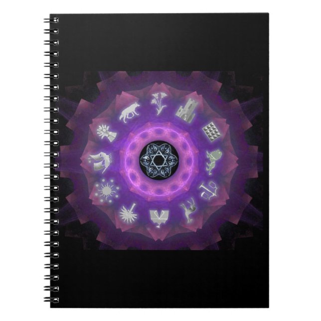 Caderno Espiral Twelve Tribes (Frente)