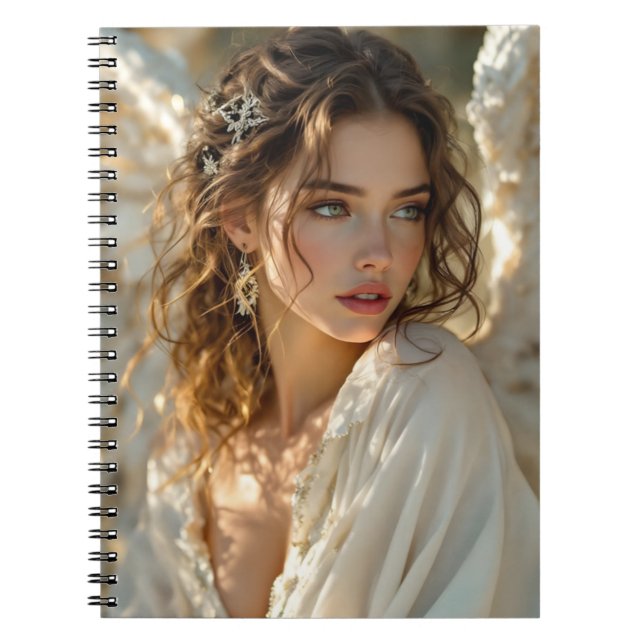 Caderno Espiral Twilight Guardian - Angel of Gilded Wings (Frente)