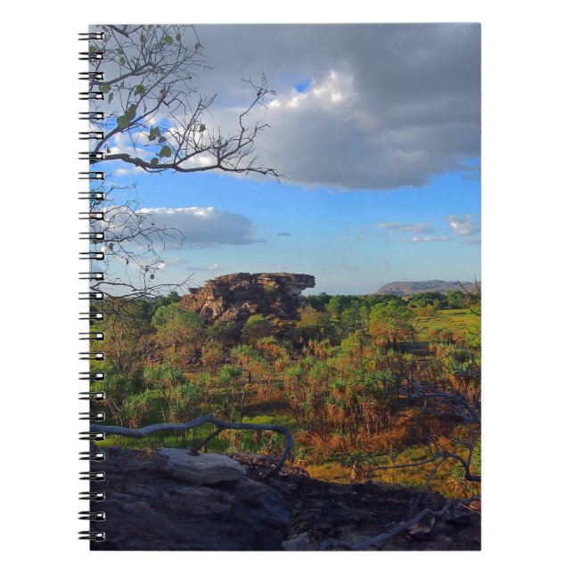 Caderno Espiral Ubirr Rock, notebook Kakadu (Frente)