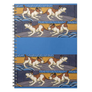 Caderno Espiral UCH! cachorro morde cachorro