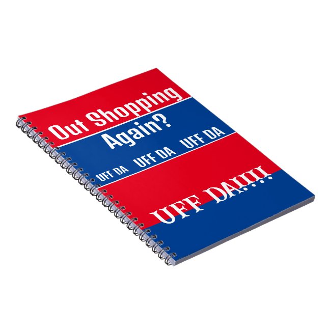 Caderno Espiral Uff Da Out Comprando novamente (Lado Direito)
