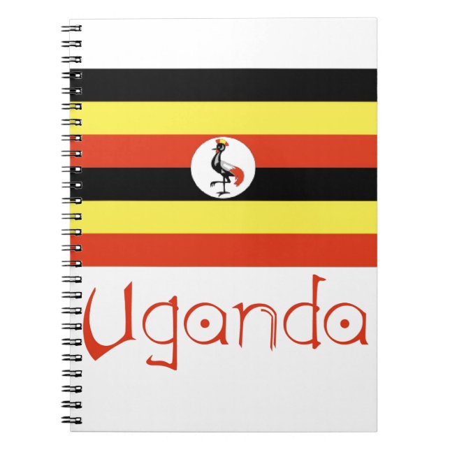 Caderno Espiral Uganda (Frente)