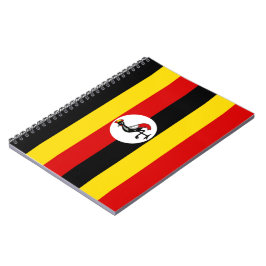 Caderno Espiral Uganda Flag (Uganda)