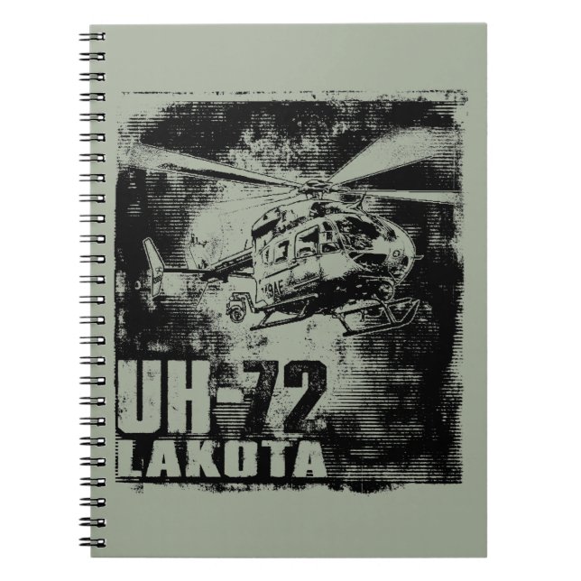 Caderno Espiral UH-72 Lakota (Frente)