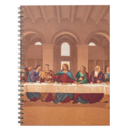 Caderno Espiral Última Ceia de Jesus Cristo