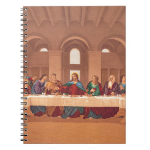 Caderno Espiral Última Ceia de Jesus Cristo