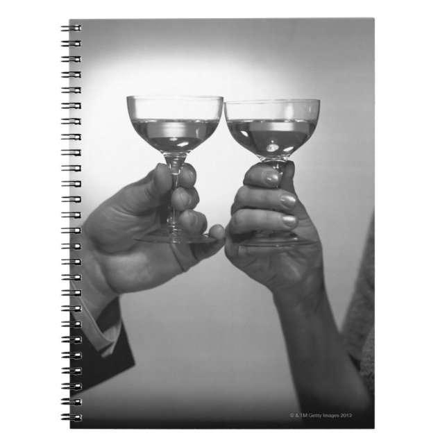 Caderno Espiral Um brinde (Frente)