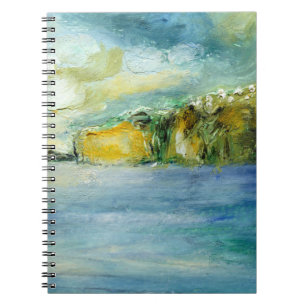 Caderno Espiral Um cartão de Madeira 2014