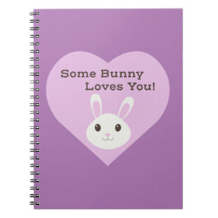 Caderno Espiral Um Coelhinho Te Ama