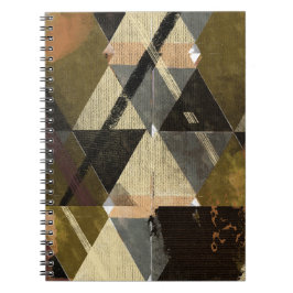 Caderno Espiral Um design abstrato moderno