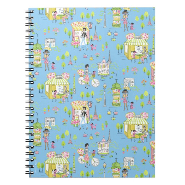 Caderno Espiral Um Dia em Paris (Frente)