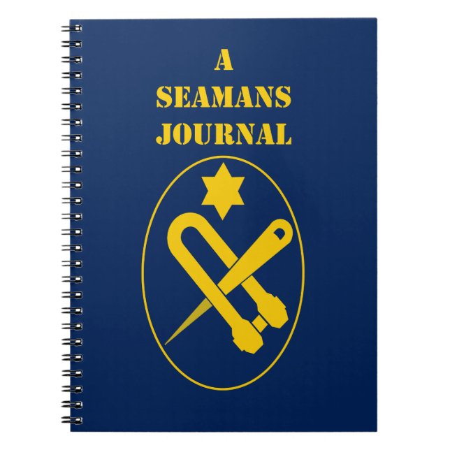 Caderno Espiral Um Diário de Seamans (Frente)