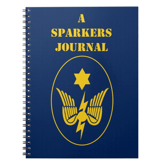Caderno Espiral Um Diário Sparkers (Frente)