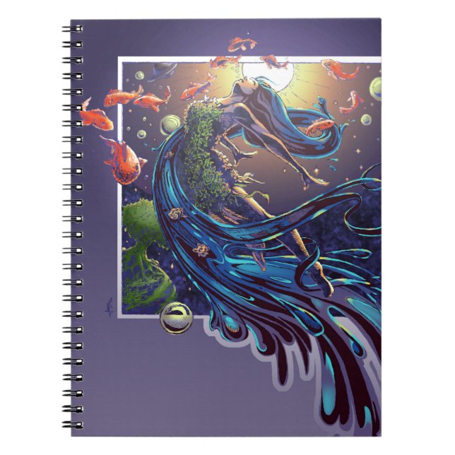 Caderno Espiral Um estresse da imaginação (Frente)
