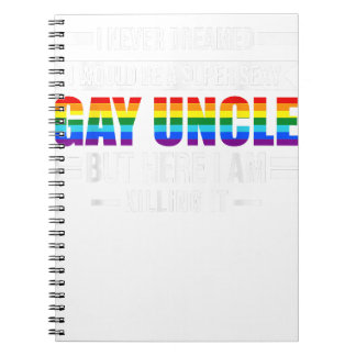 Caderno Espiral Um Gay super sexy Tio Guncle
