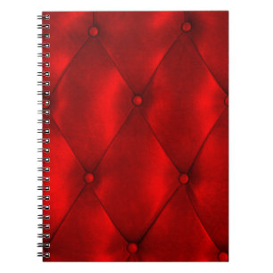 Caderno Espiral Um impressão de lábio deixado por batom no papel
