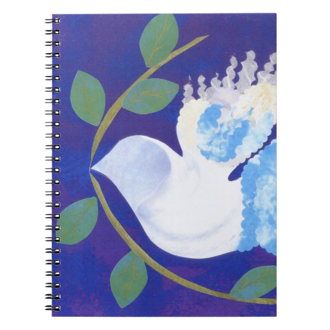 Caderno Espiral Um momento para a paz (Frente)