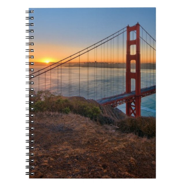 Caderno Espiral Um nascer do sol absolutamente impressionante (Frente)
