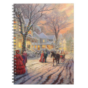 Caderno Espiral Um Natal Vitoriano