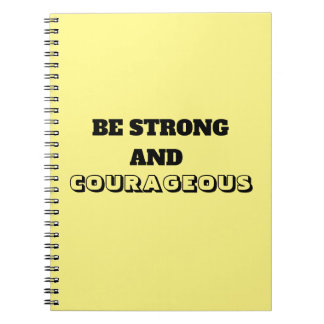 Caderno Espiral Um notebook encorajador