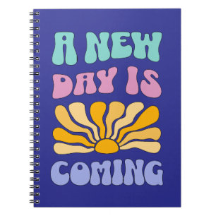 Caderno Espiral Um Novo Dia Está Chegando