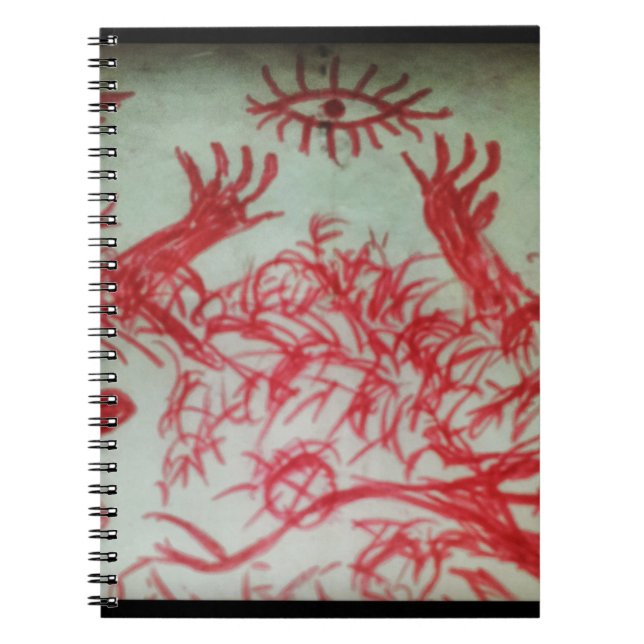 Caderno Espiral um olho em que você acredita (Frente)