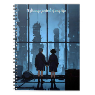 Caderno Espiral "Um período estranho da minha vida"